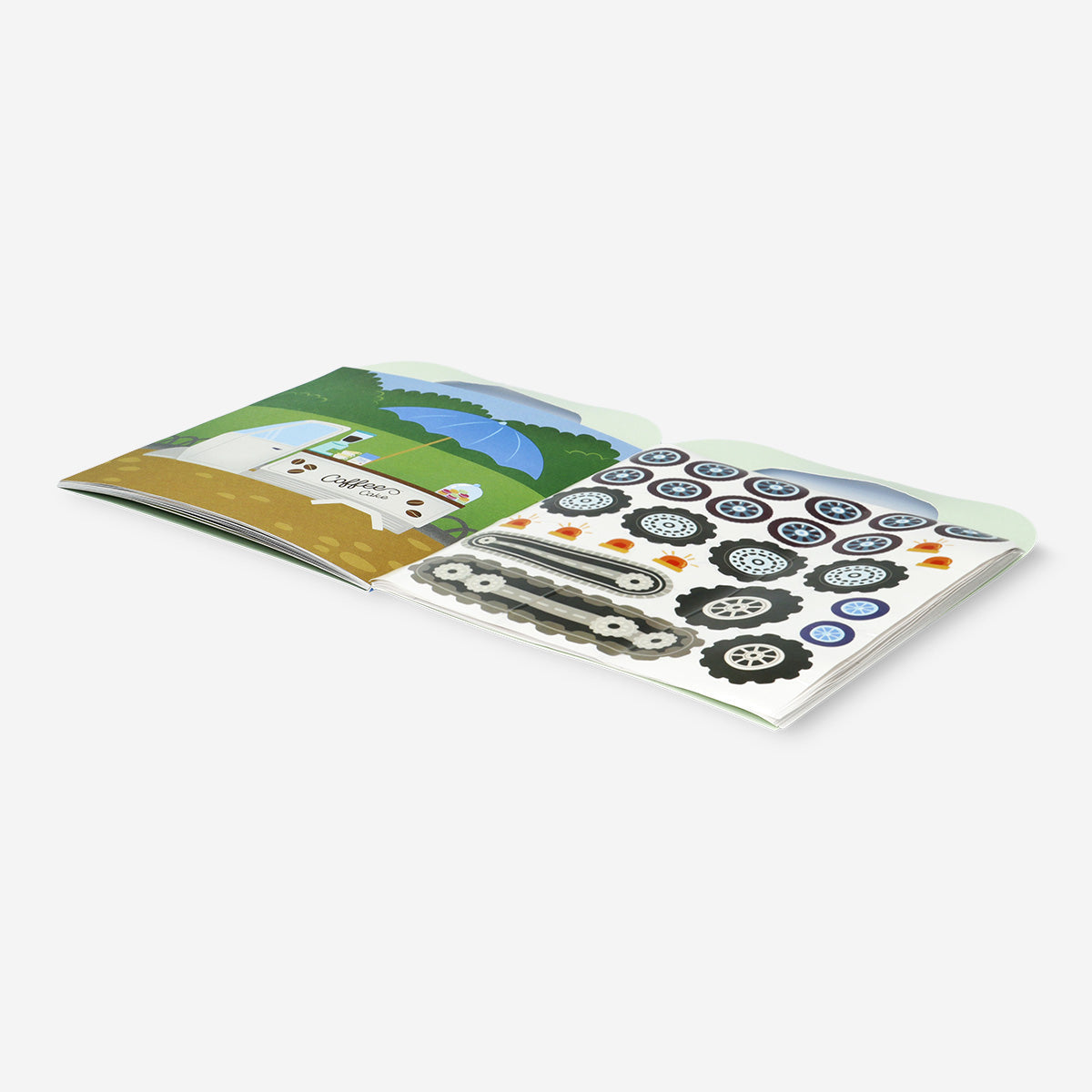 Activity book - Car stickers